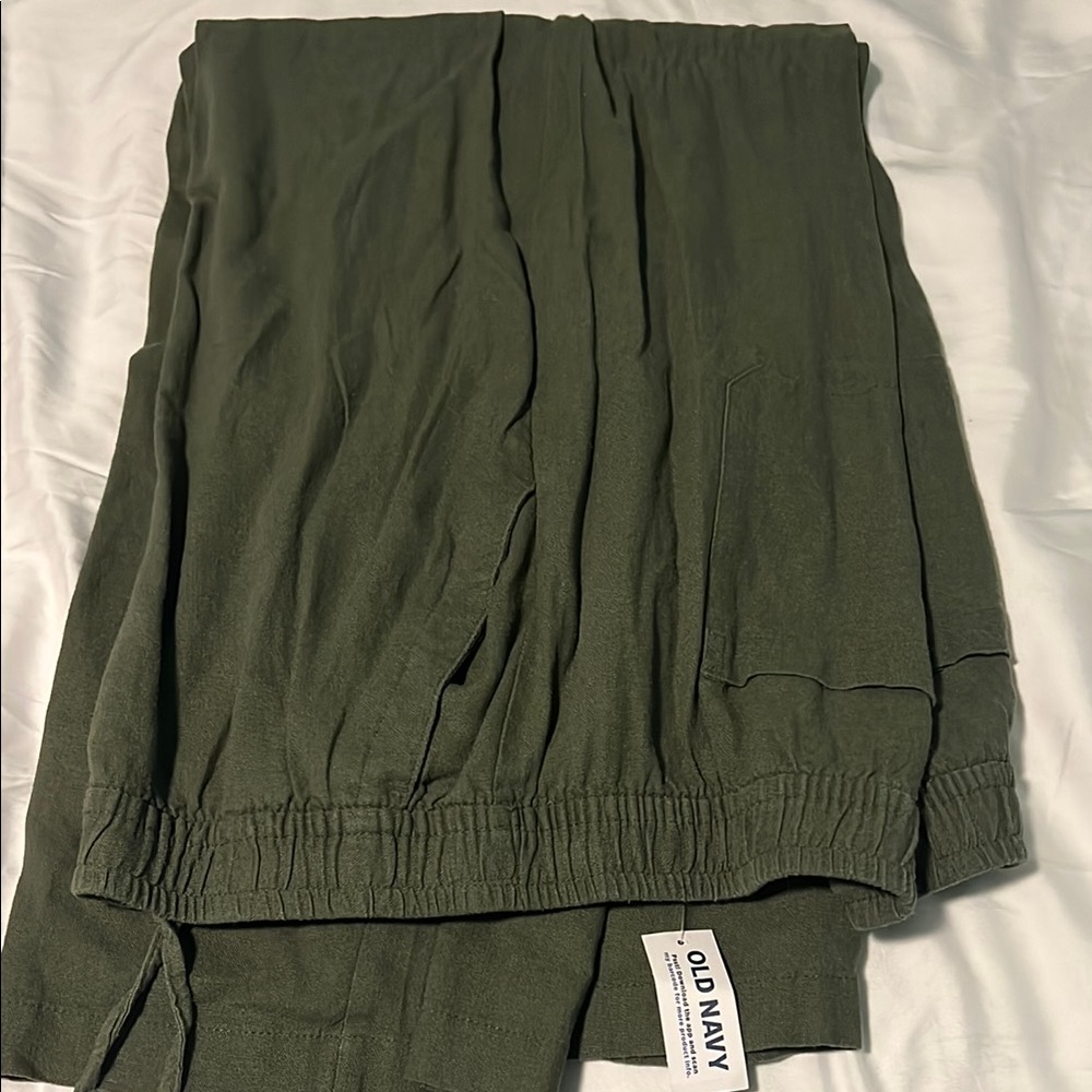 Old Navy Olive Green Pants Women